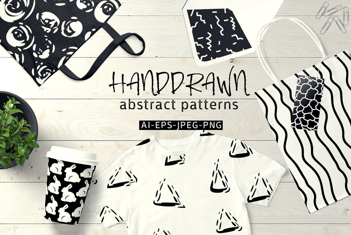Handdrawn Abstract Patterns Handdrawn Abstract Patterns