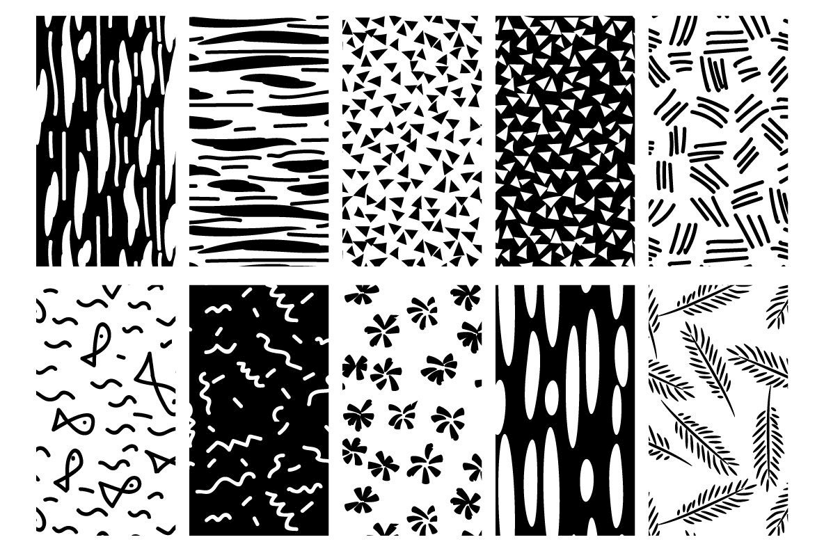 Handdrawn Abstract Patterns Handdrawn Abstract Patterns
