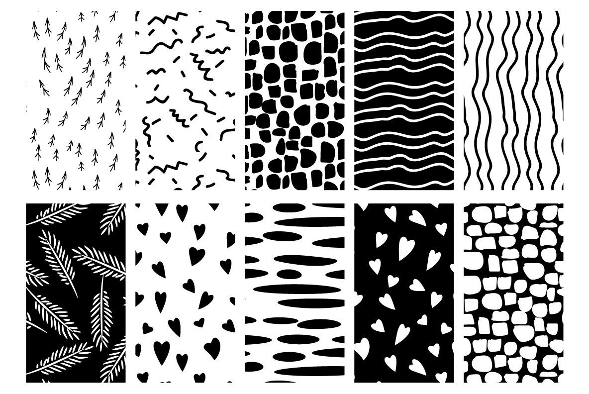 Handdrawn Abstract Patterns Handdrawn Abstract Patterns