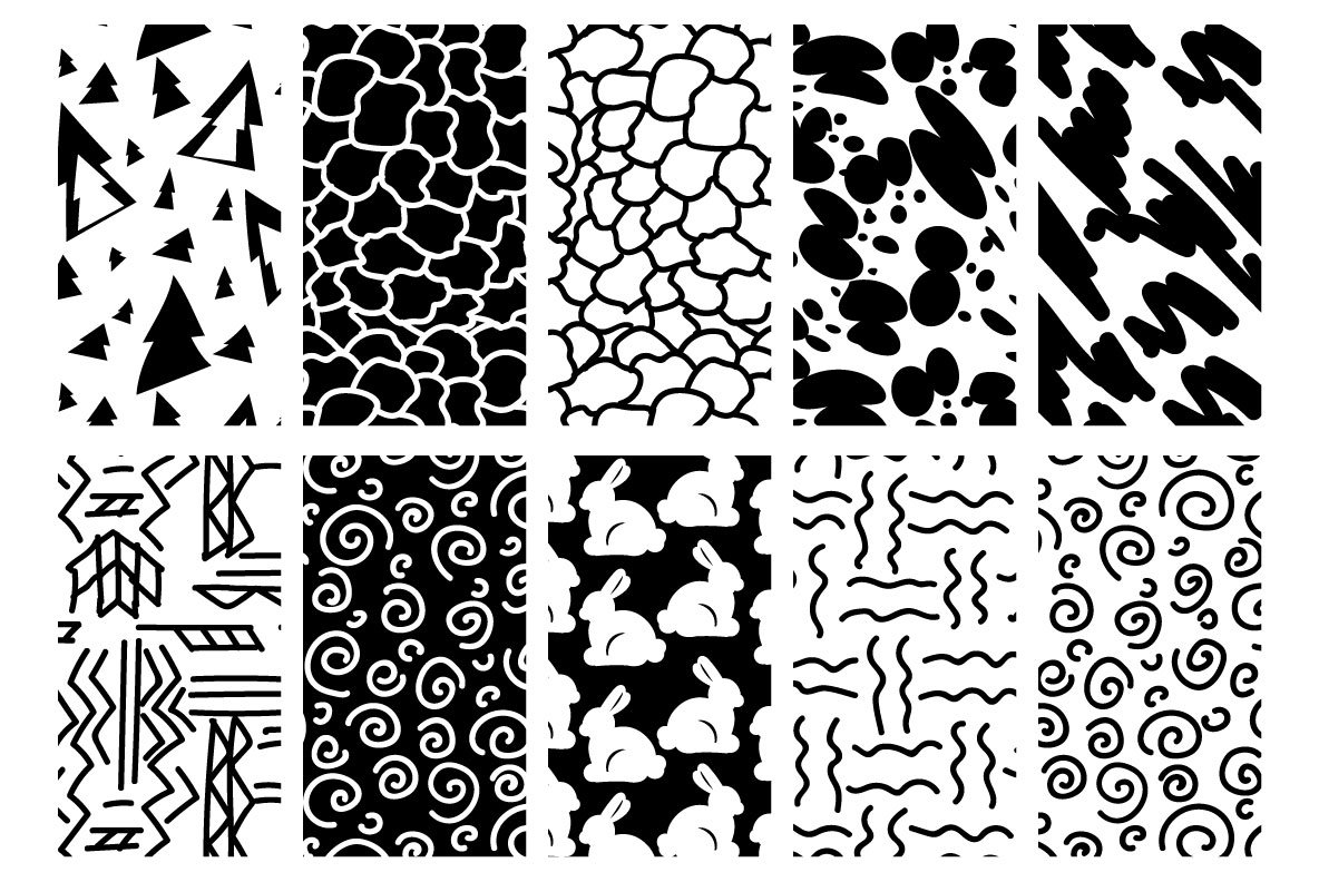 Handdrawn Abstract Patterns Handdrawn Abstract Patterns