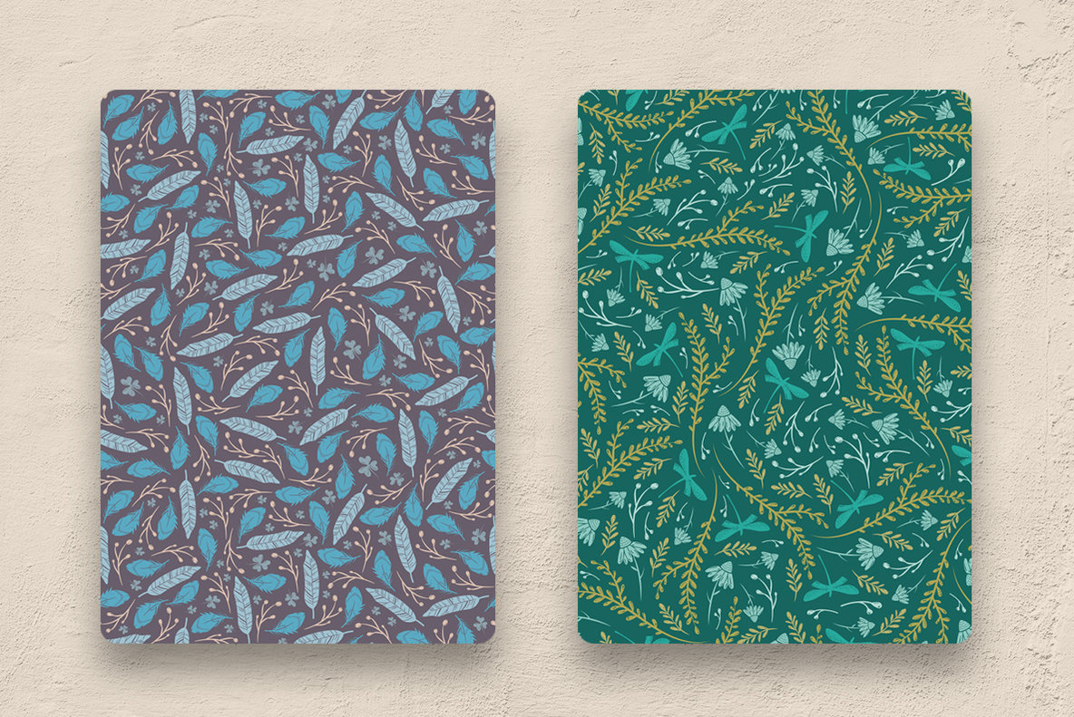 Songbirds and Floral Patterns Songbirds and Floral Patterns