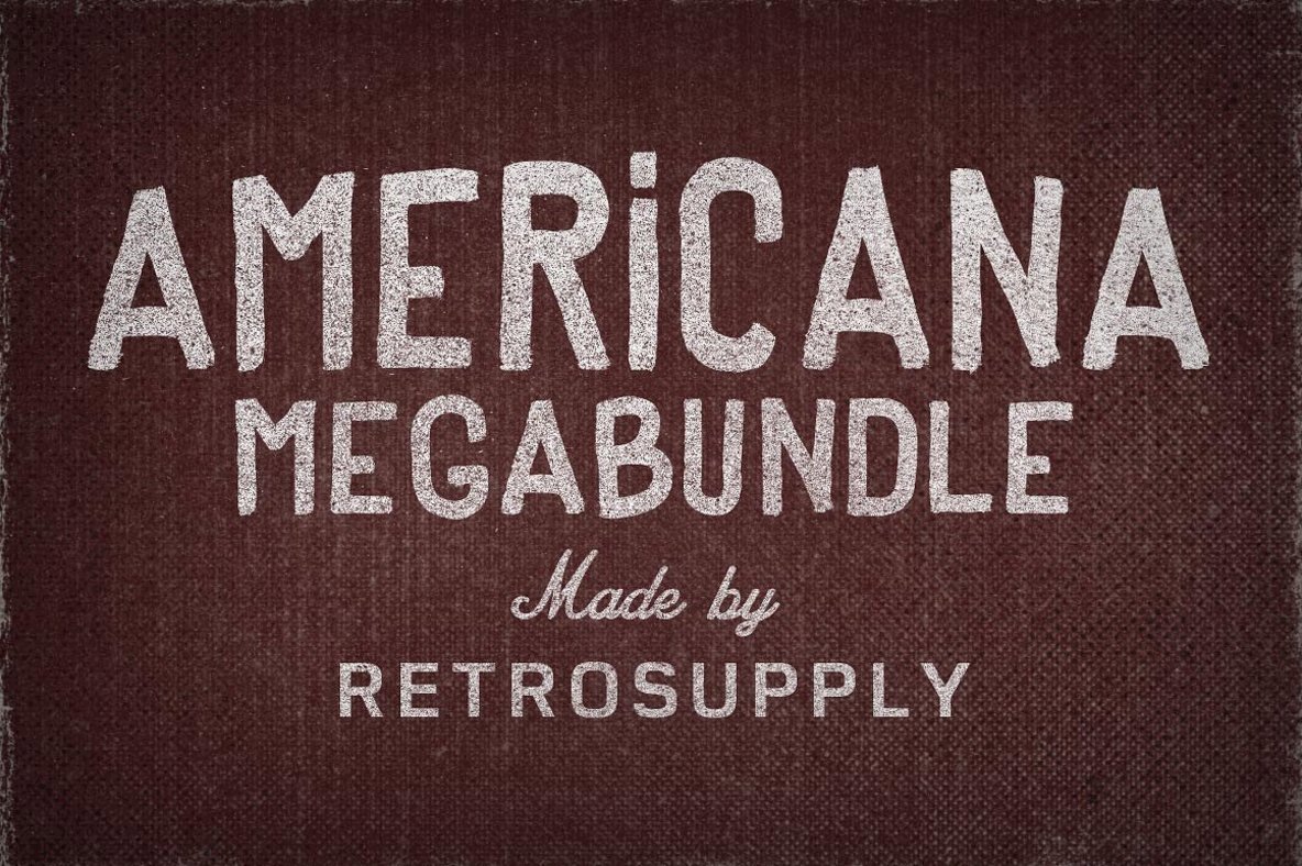 Vintage Americana Megabundle 1