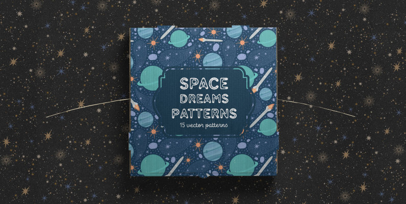 Space dreams patterns collection