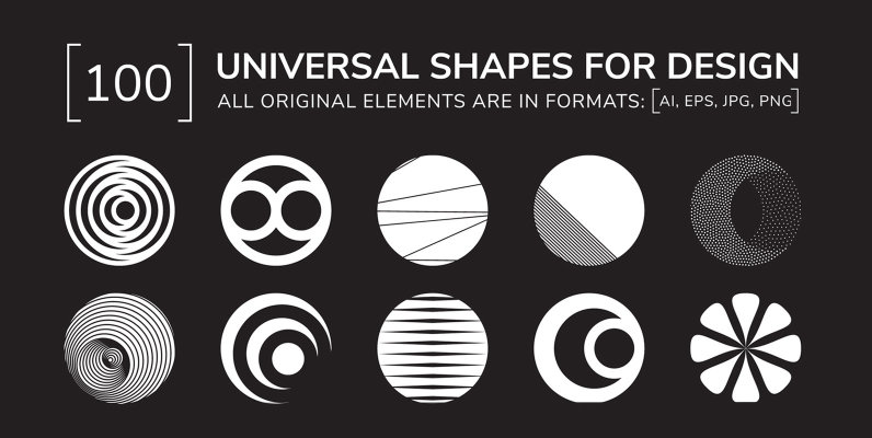 100 Geometric Shapes Part 2