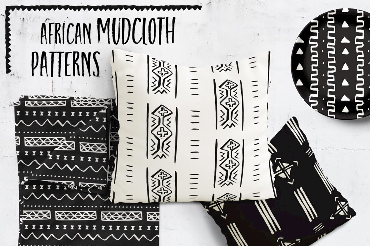 African Mudcloth Patterns 1