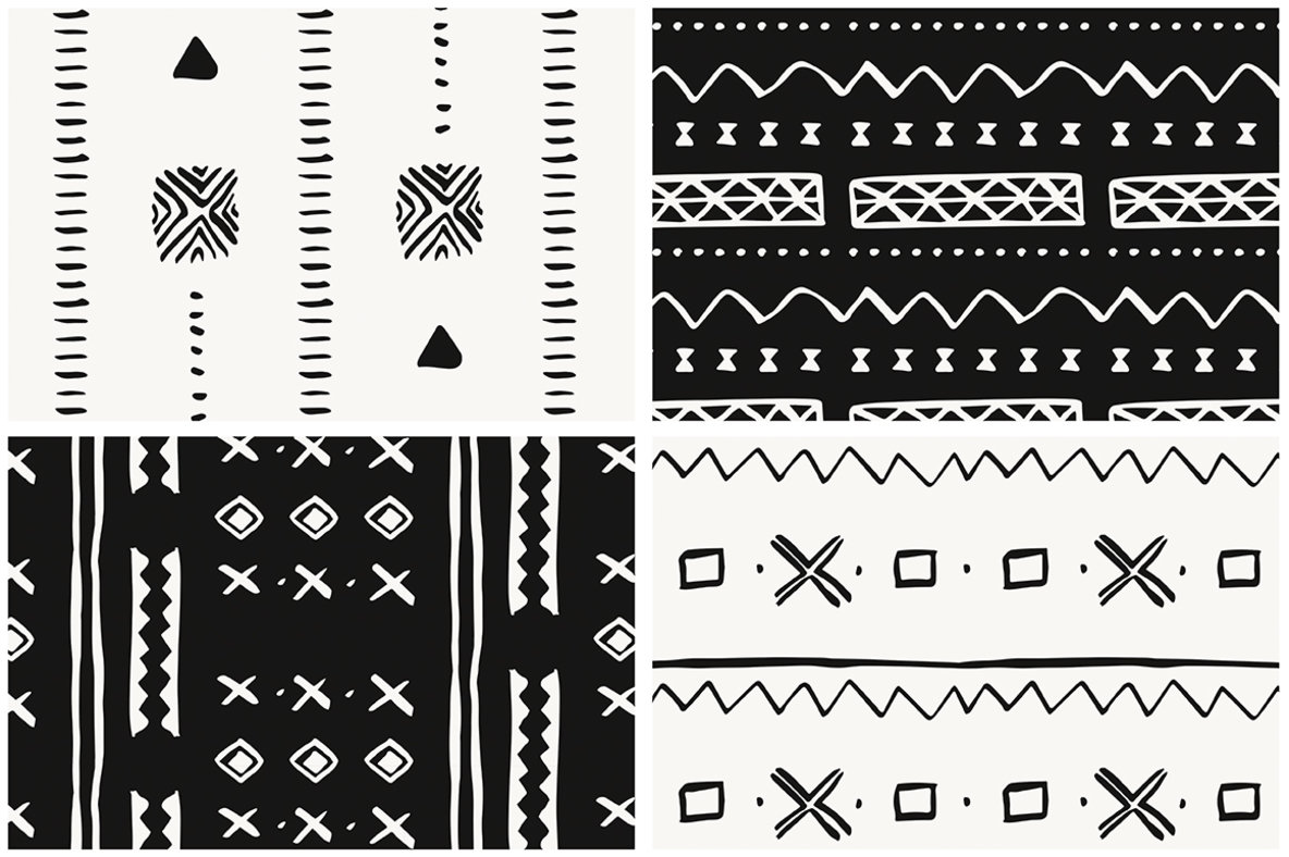 African Mudcloth Patterns 6