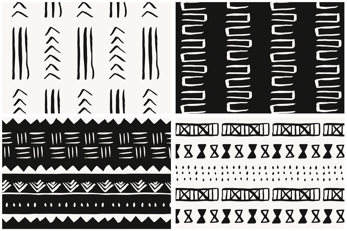African Mudcloth Patterns 7