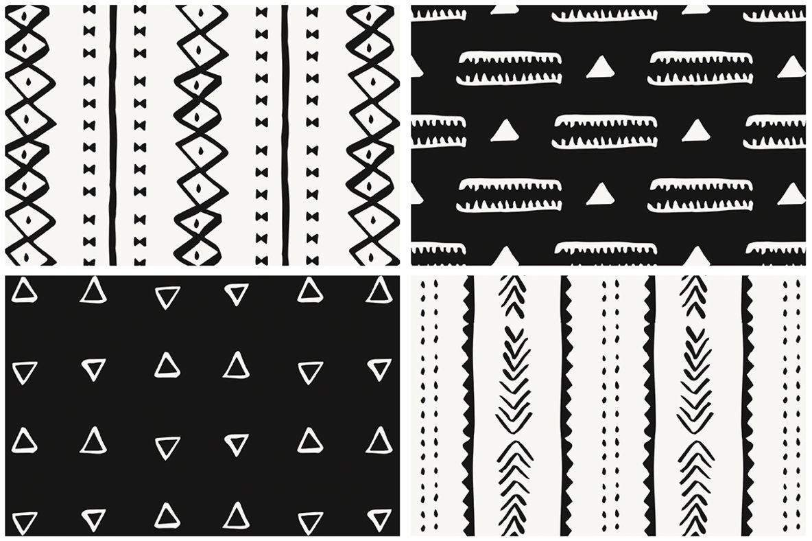 African Mudcloth Patterns 9