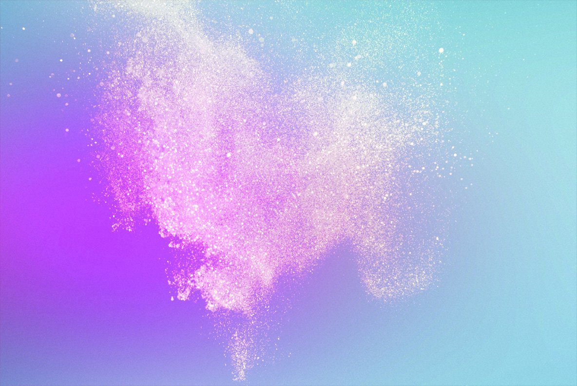 Colorful Glitter Explosion 9 2