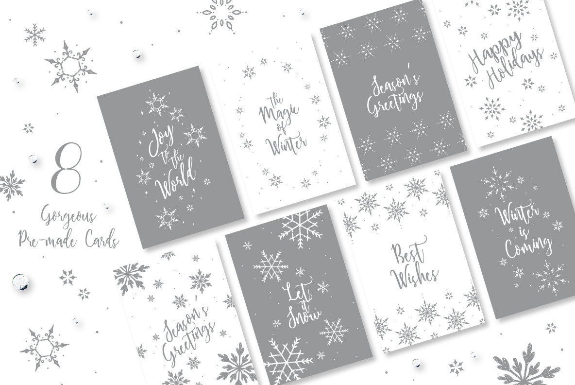 Snowflakes Kisses Snowflakes Kisses