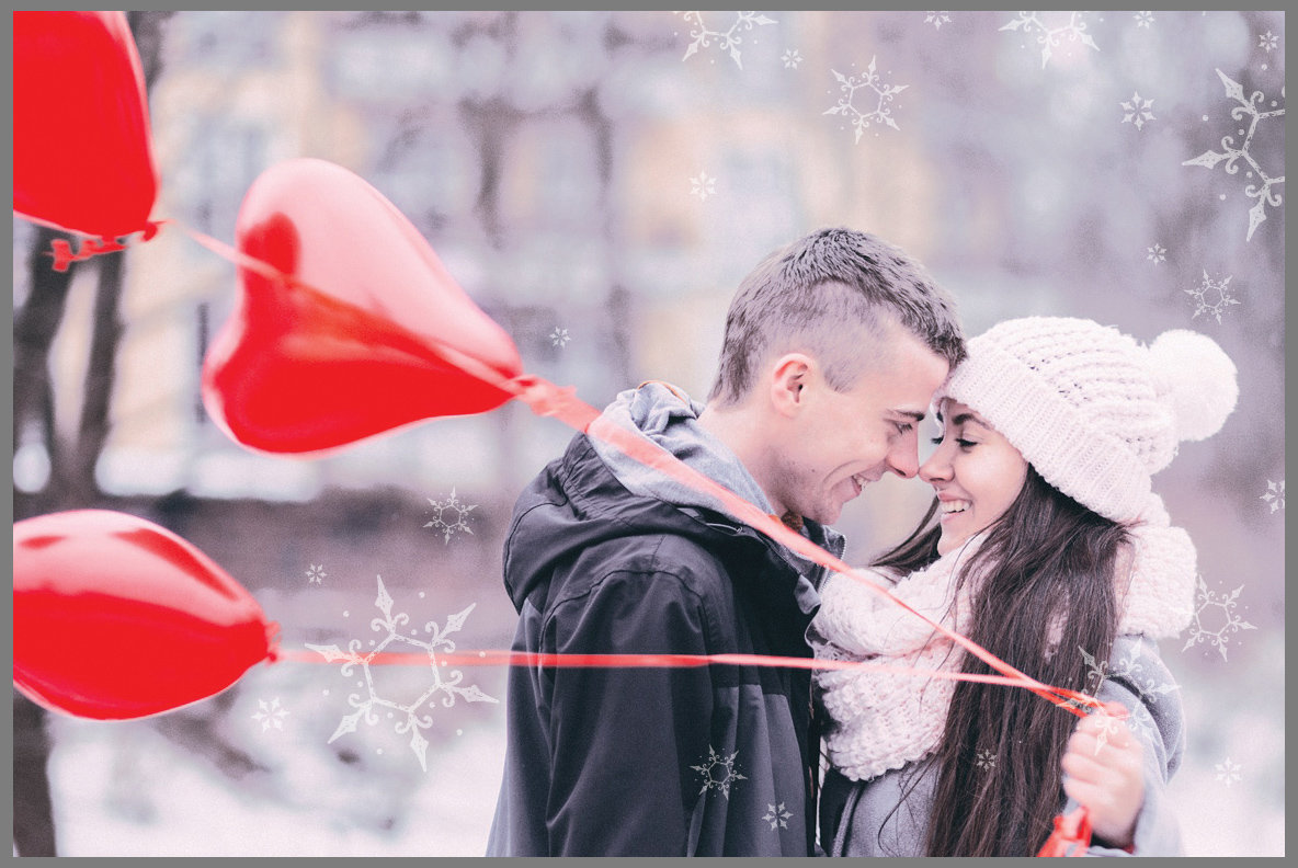 Snowflakes Kisses Snowflakes Kisses