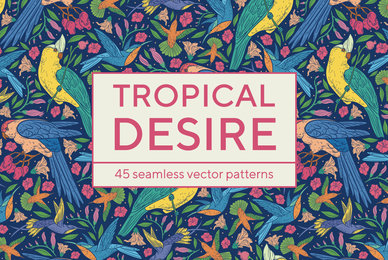 Tropical Desire Patterns Collection
