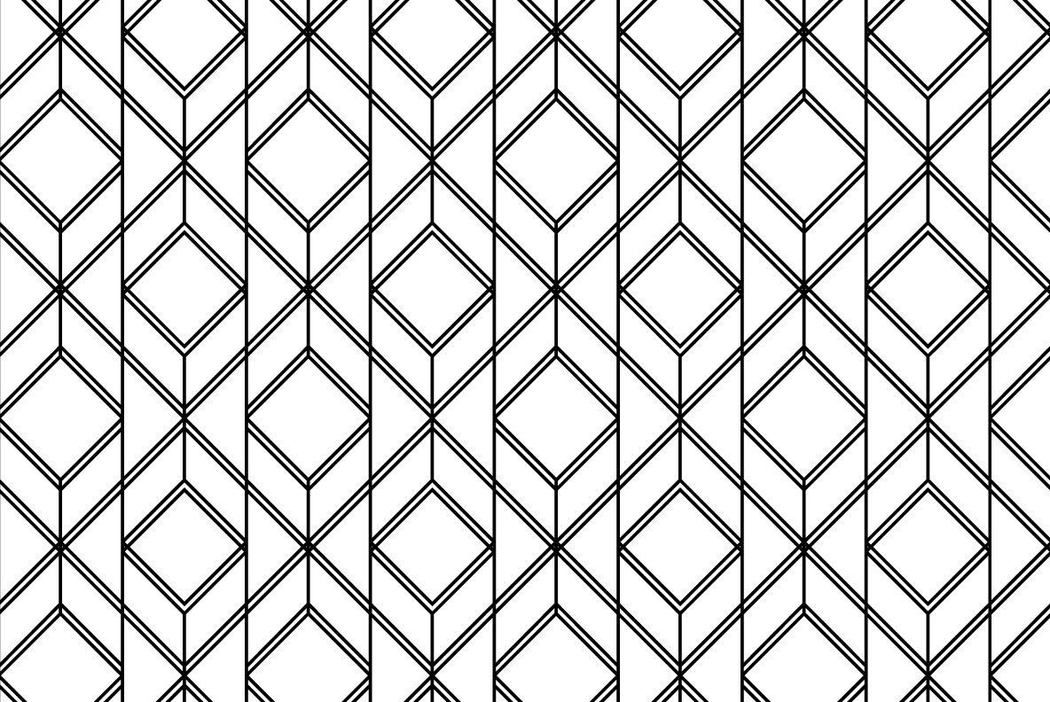 12 Linear Geometric Patterns   Part 2 3