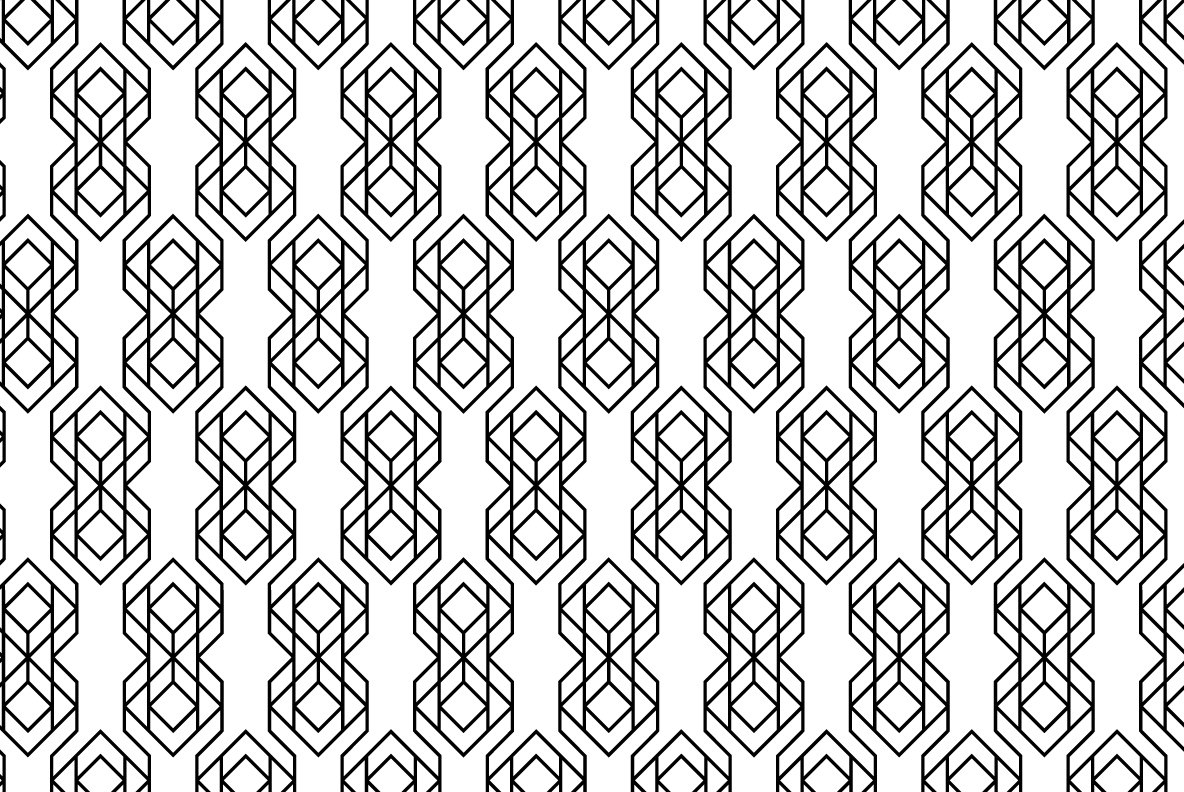 12 Linear Geometric Patterns   Part 2 7