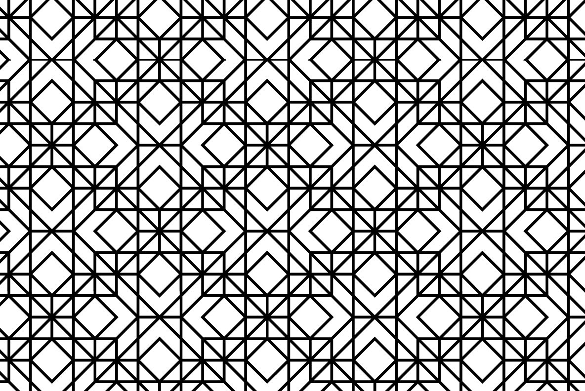 12 Linear Geometric Patterns   Part 2 9