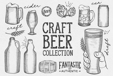 Beer Drink Illustrations