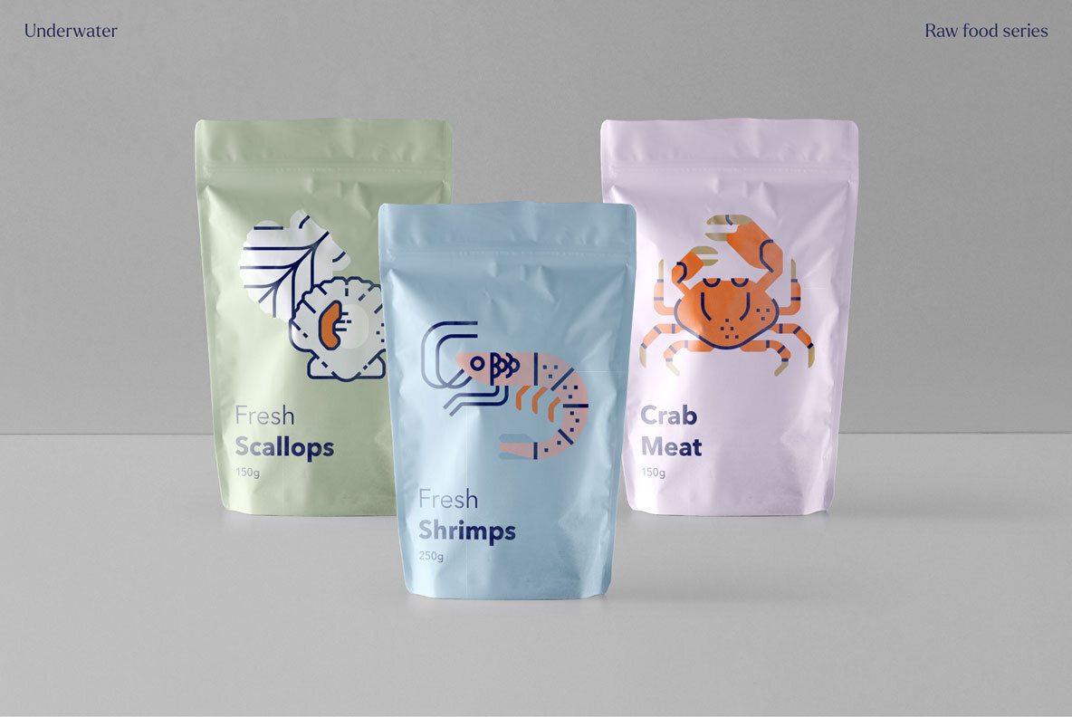 Underwater   Food Icons 4