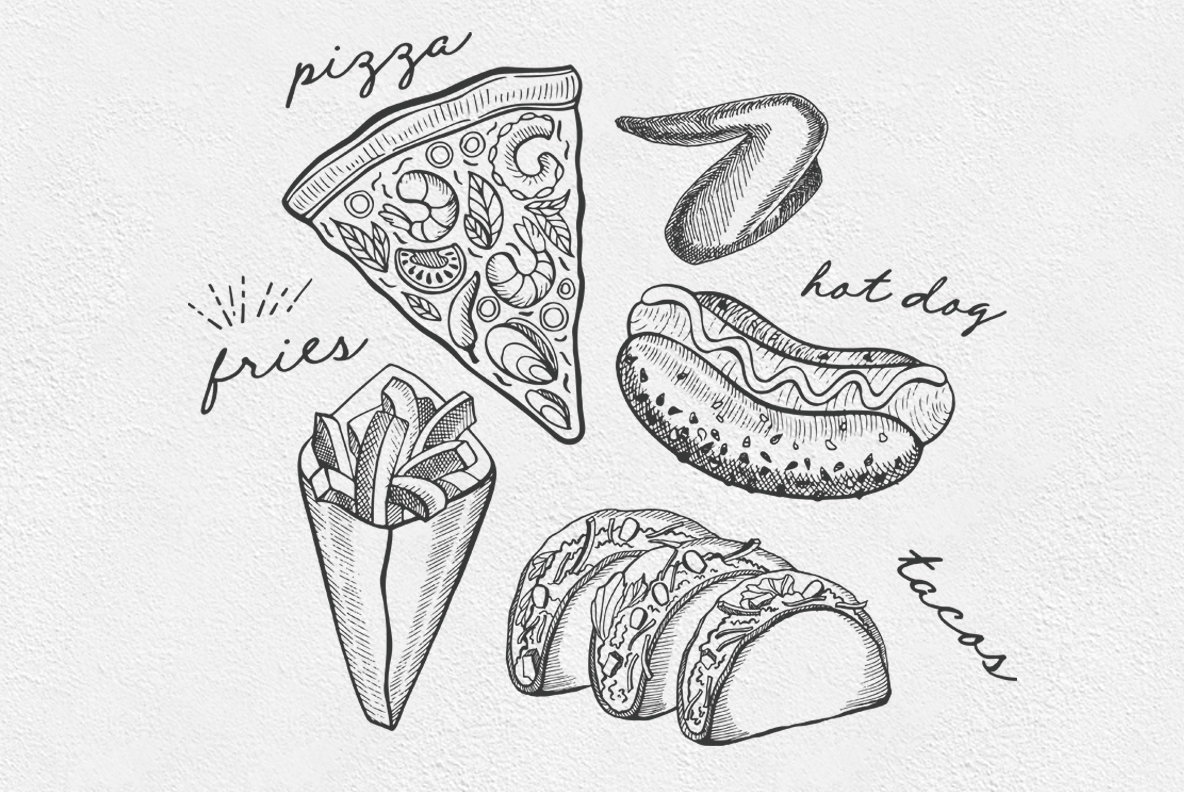 Food Truck Illustrations 2