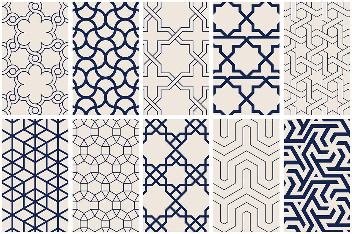 Islamic Art Vector Patterns