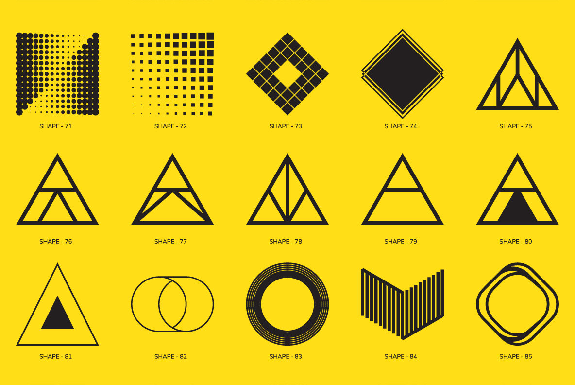 100 Geometric Shapes Part 4 100 Geometric Shapes Part 4