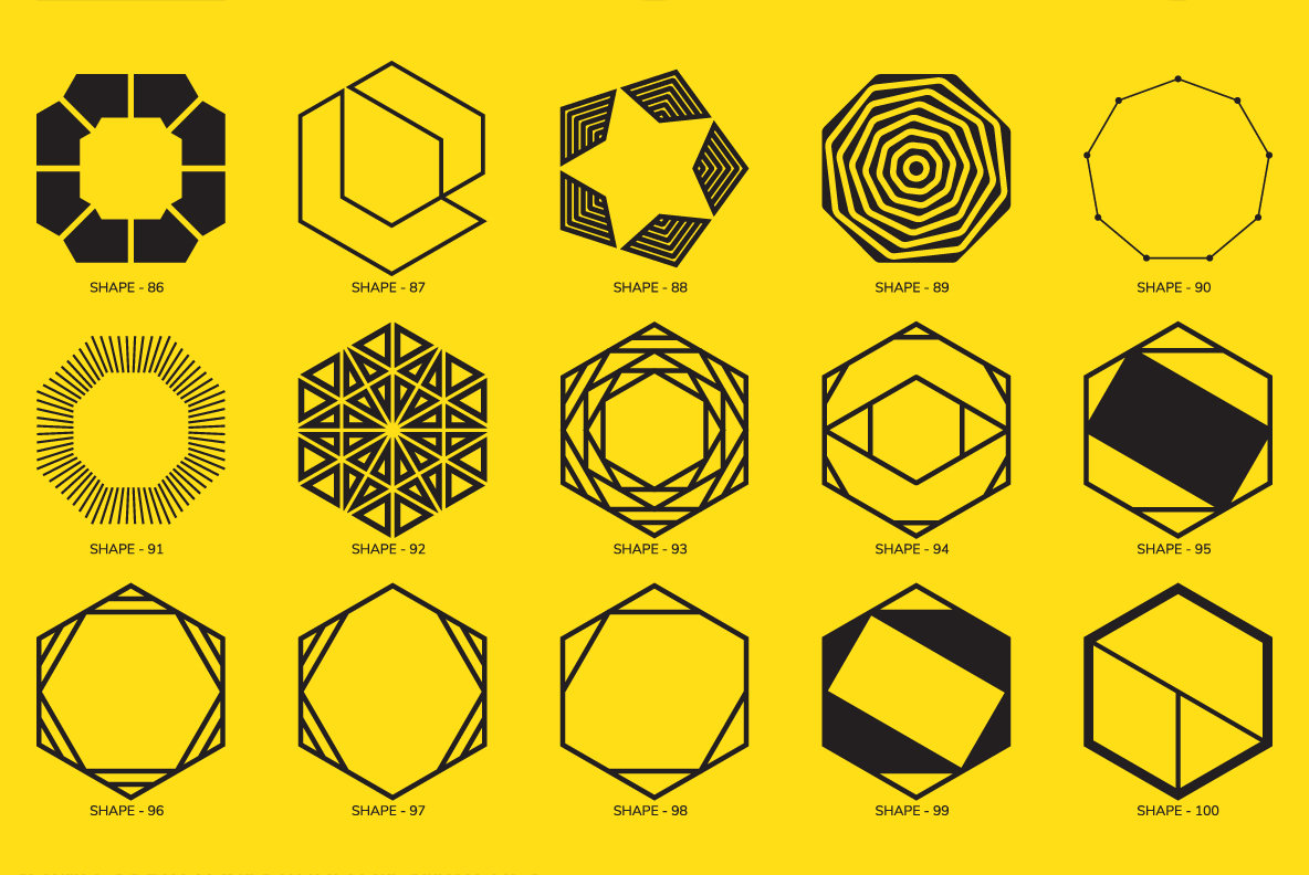 100 Geometric Shapes Part 4 100 Geometric Shapes Part 4