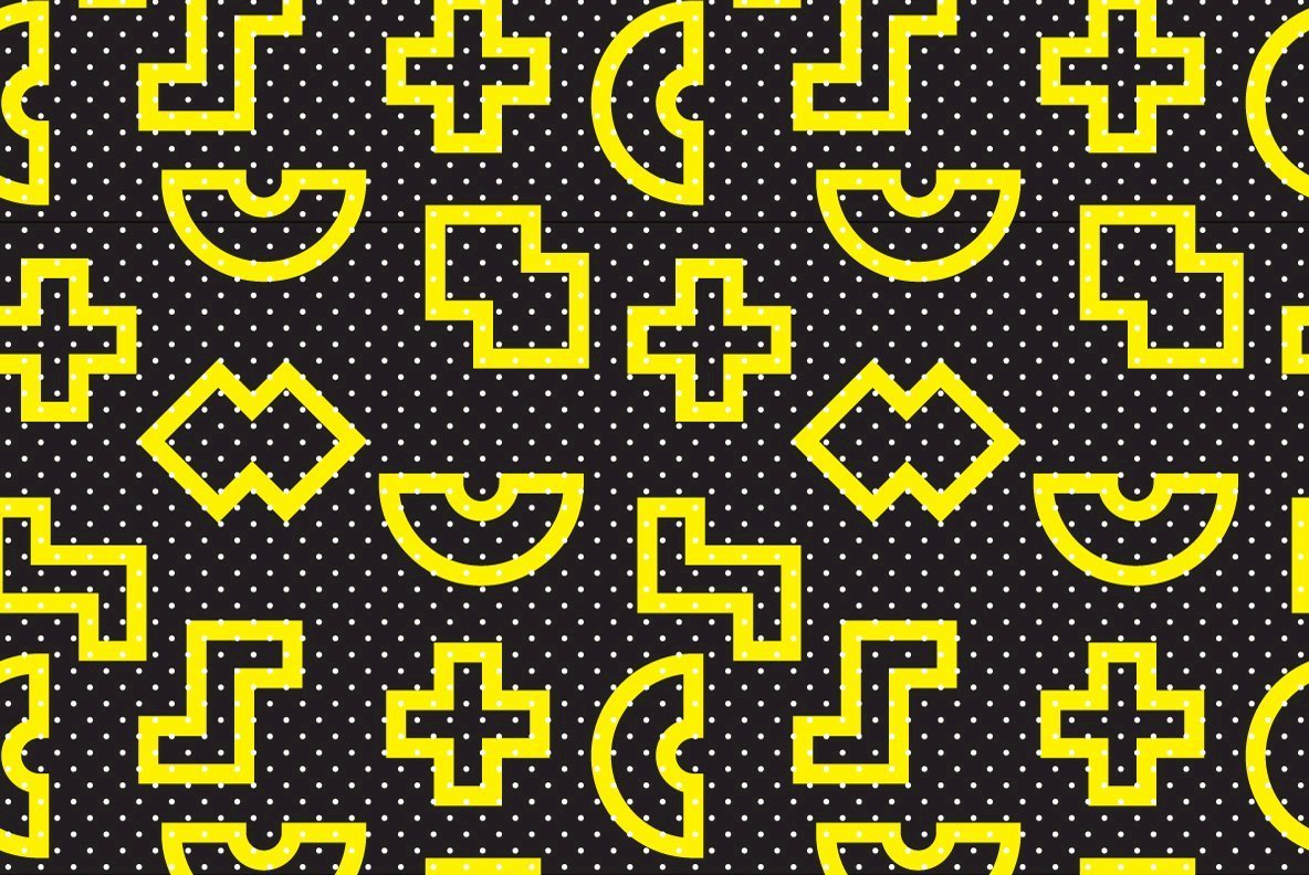 25 Geometric Seamless Patterns 5