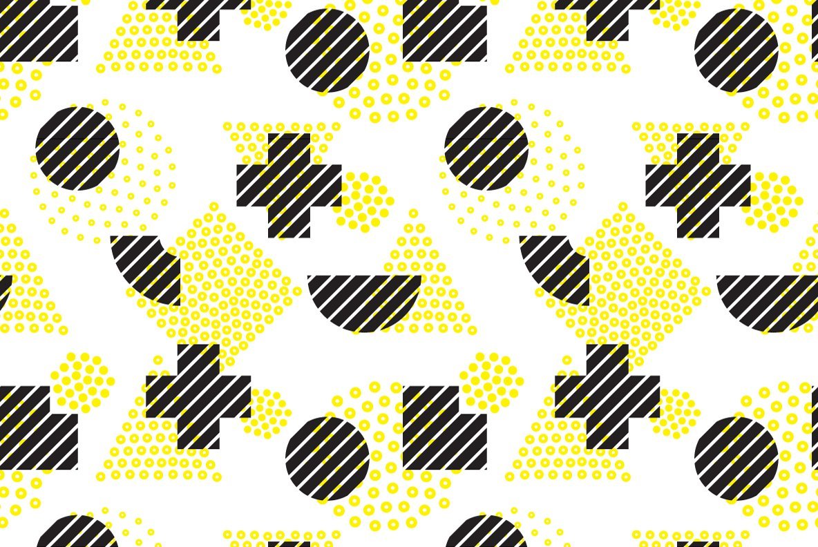 25 Geometric Seamless Patterns 17