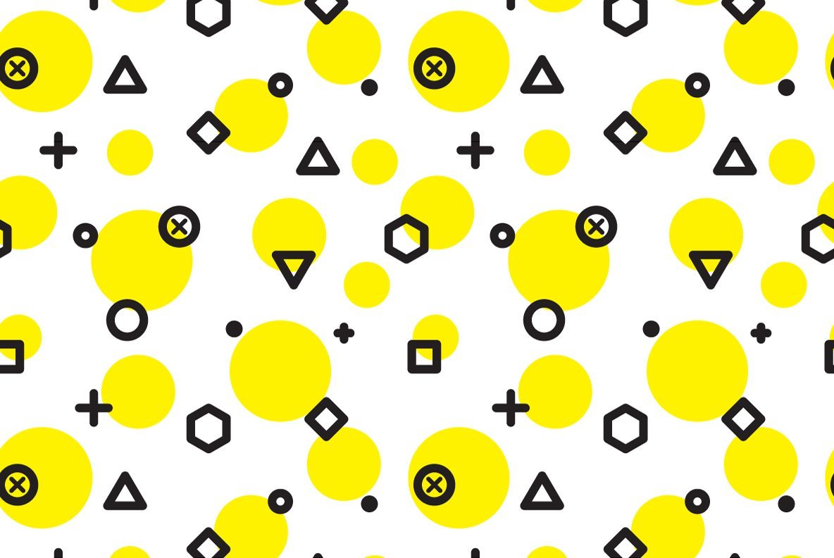 25 Geometric Seamless Patterns 18