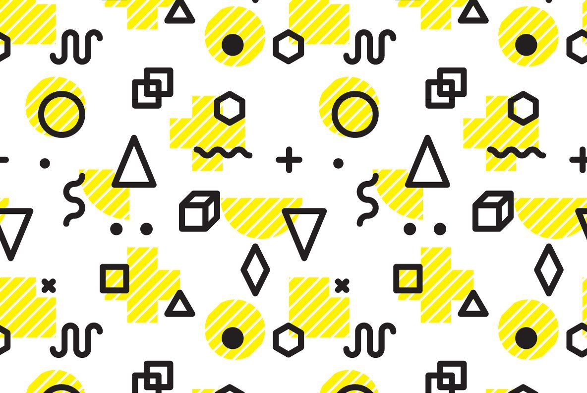 25 Geometric Seamless Patterns 19