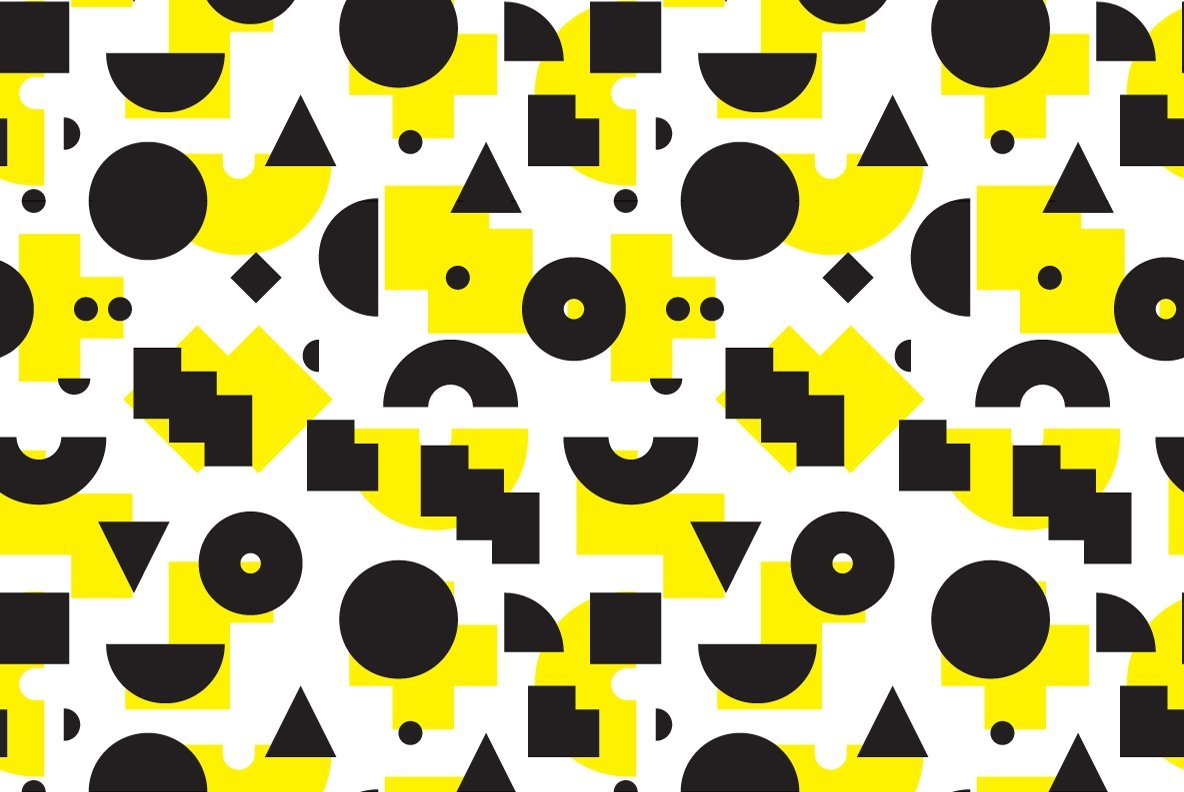 25 Geometric Seamless Patterns 20