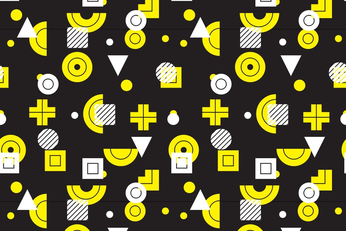 25 Geometric Seamless Patterns 23