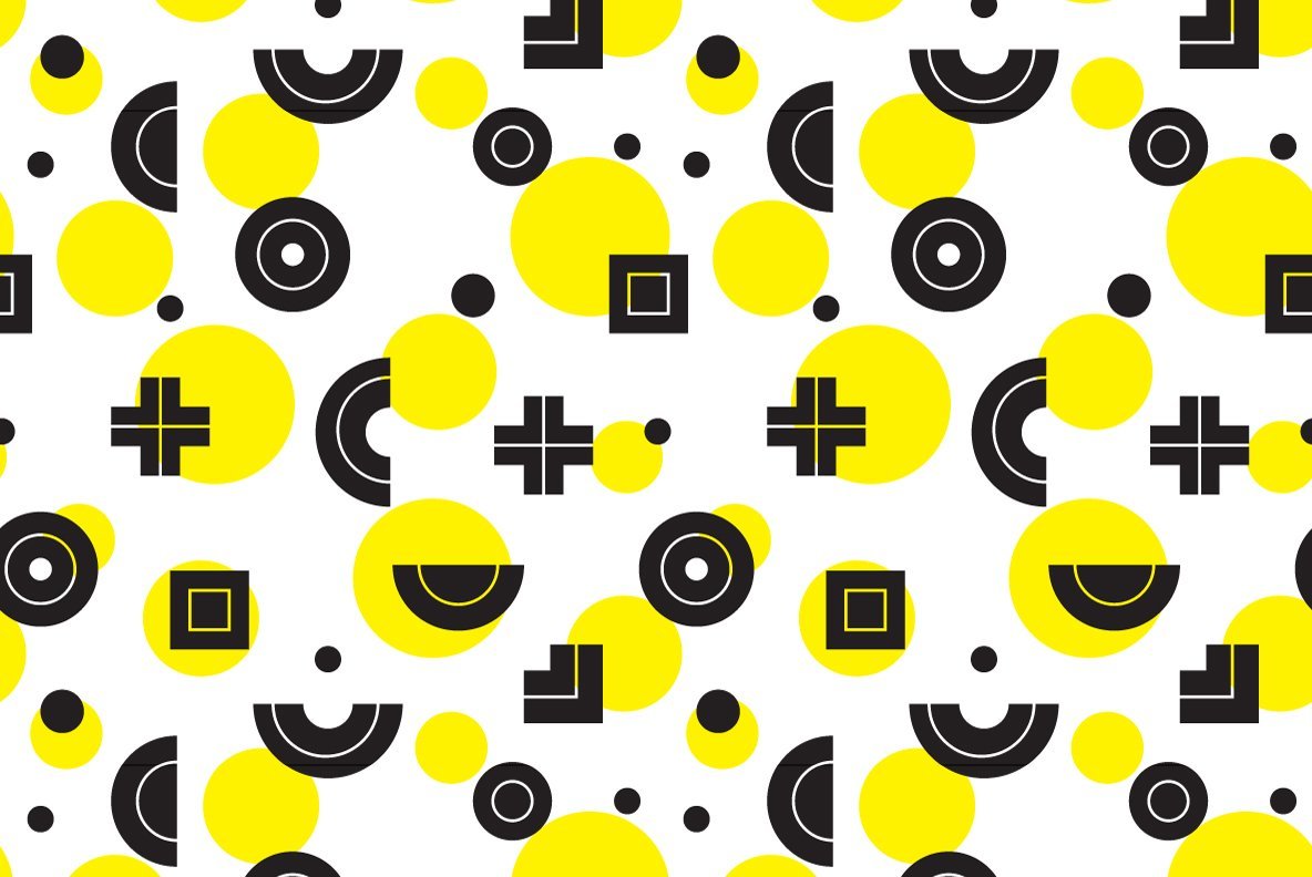 25 Geometric Seamless Patterns 24