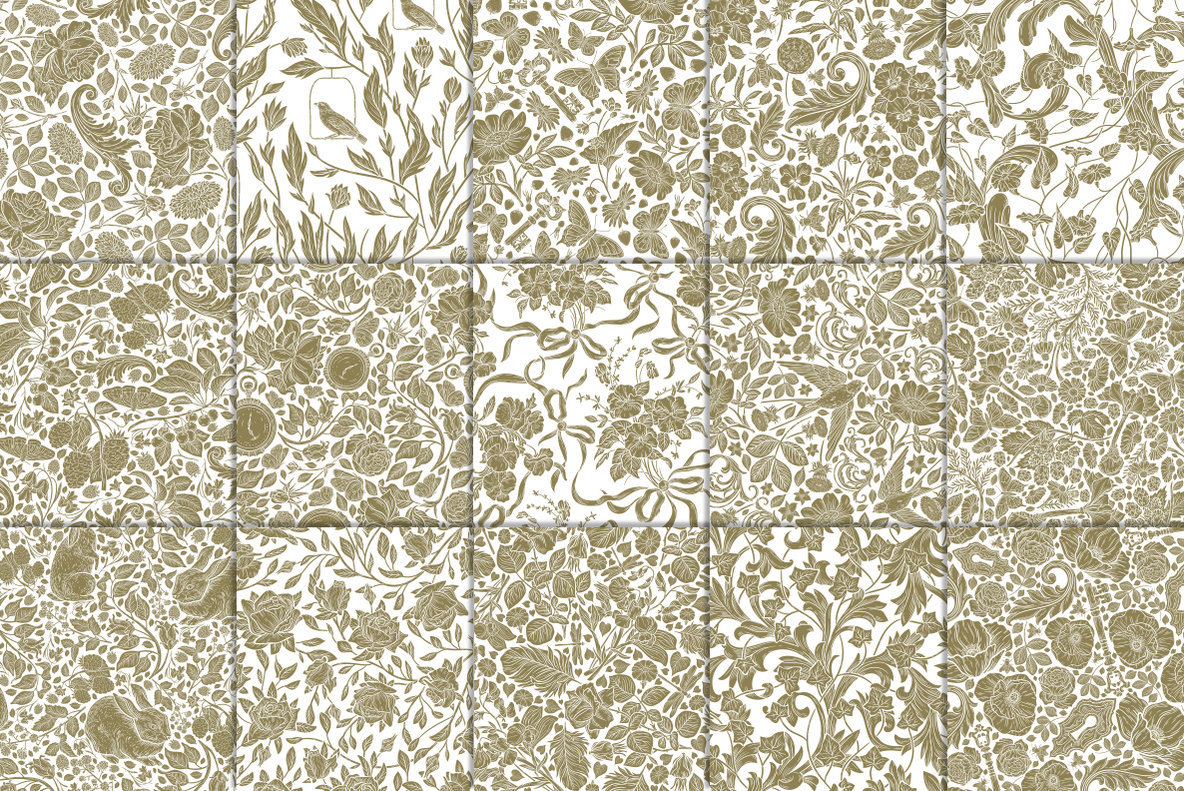 English Backyard Patterns 4