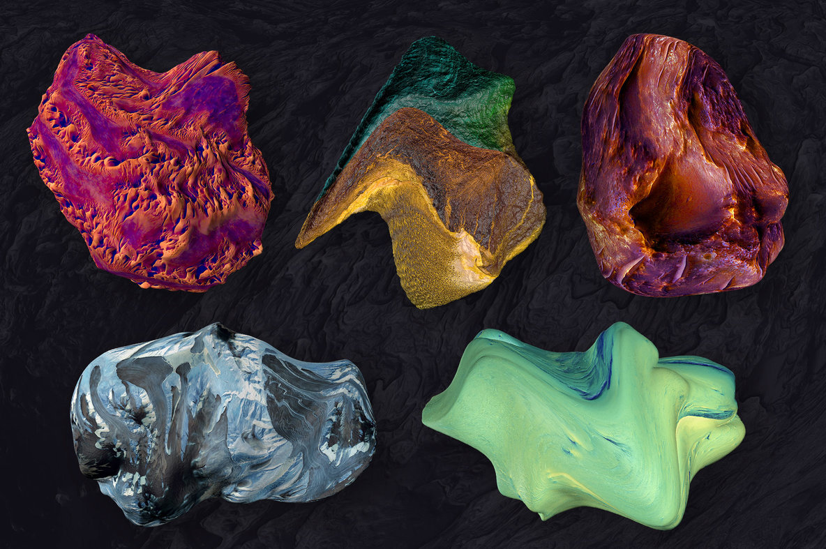 Dimension  30 Abstract 3D Shapes 8