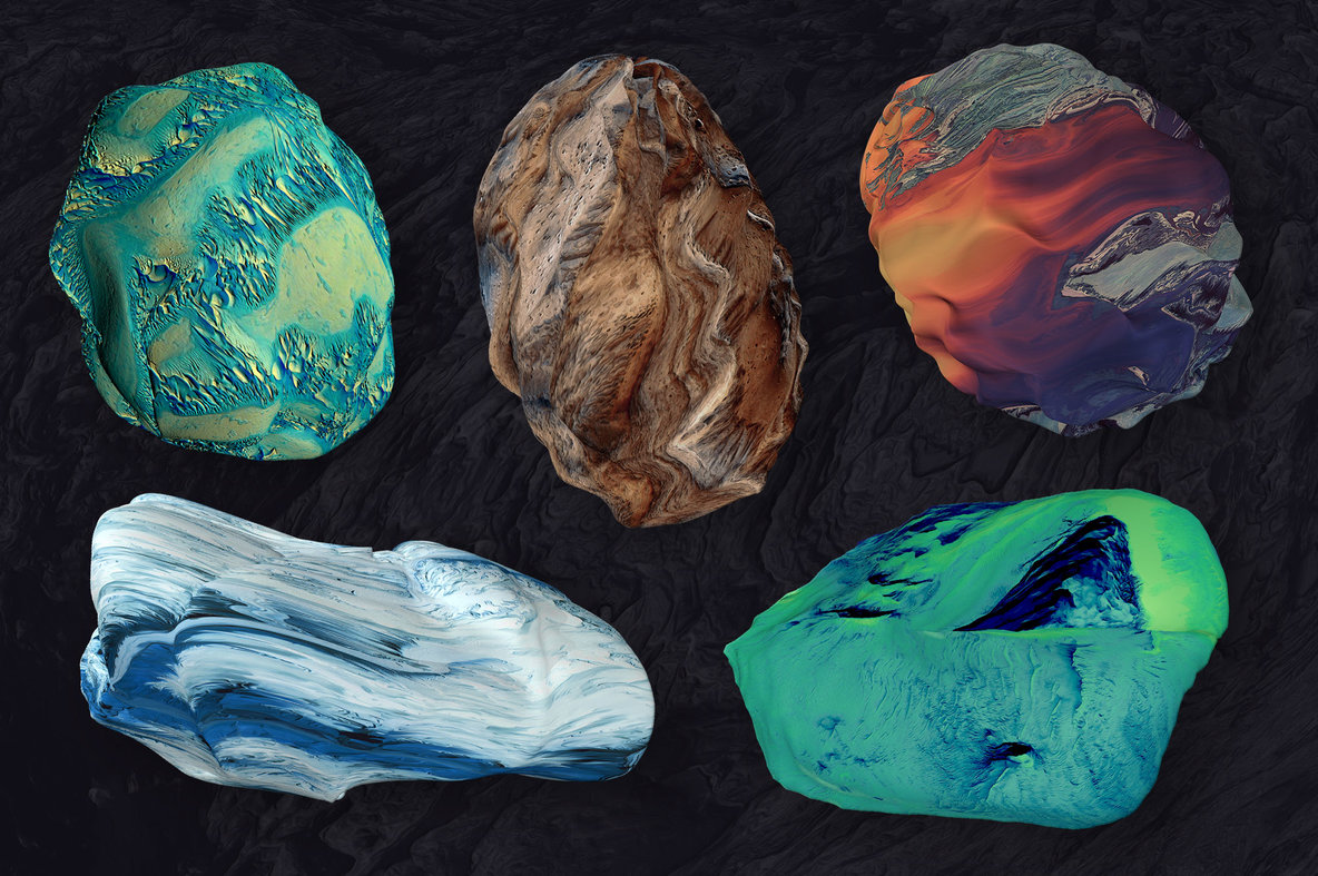 Dimension  30 Abstract 3D Shapes 10