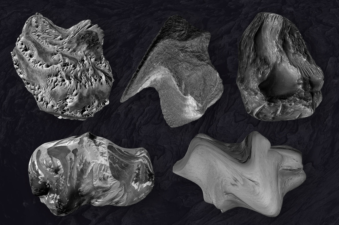 Dimension  30 Abstract 3D Shapes 11