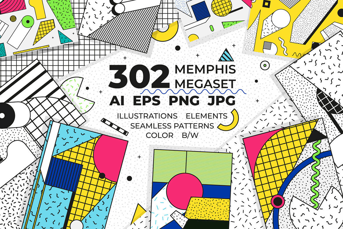 302 Memphis Megaset 302 Memphis Megaset