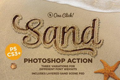 Sand Photoshop Action