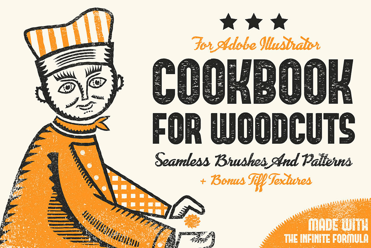 Cookbook for Woodcuts Adobe Illustrator Brushes Cookbook for Woodcuts Adobe Illustrator Brushes