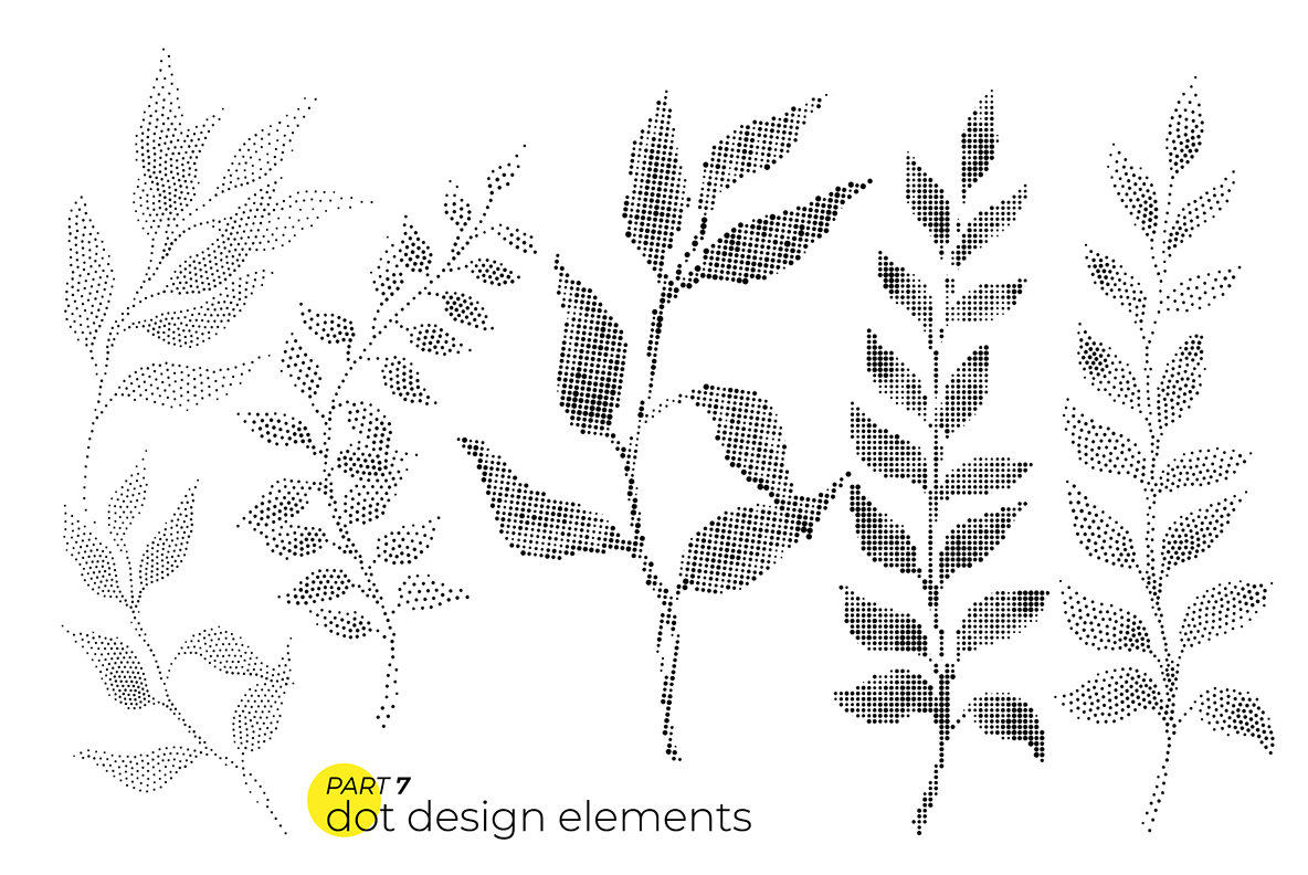74 Halftone Leaves 74 Halftone Leaves