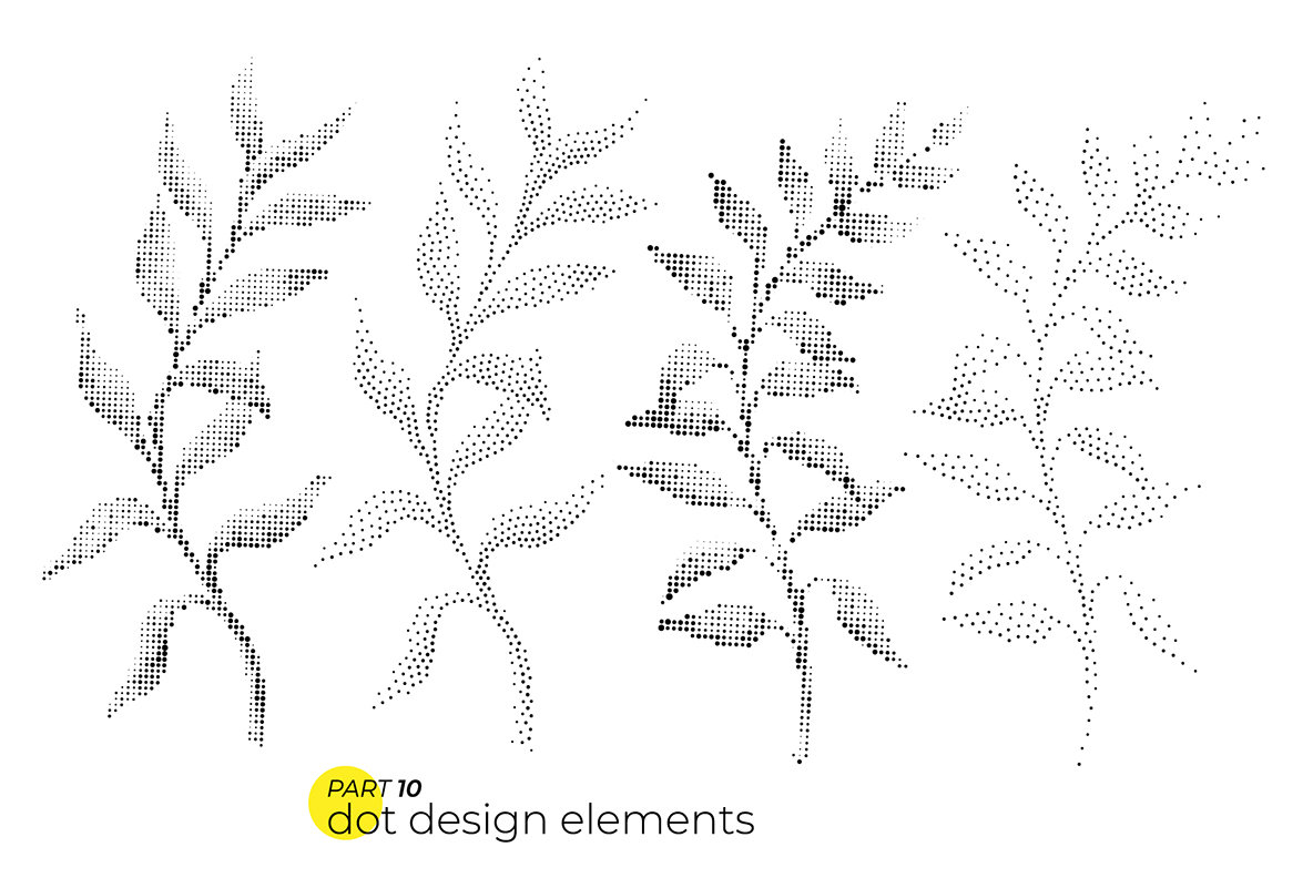 74 Halftone Leaves 74 Halftone Leaves