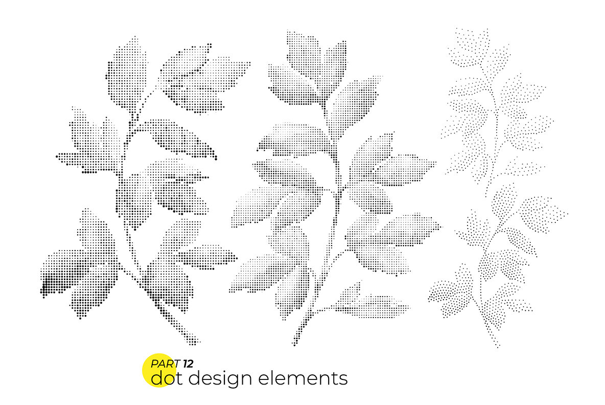 74 Halftone Leaves 74 Halftone Leaves