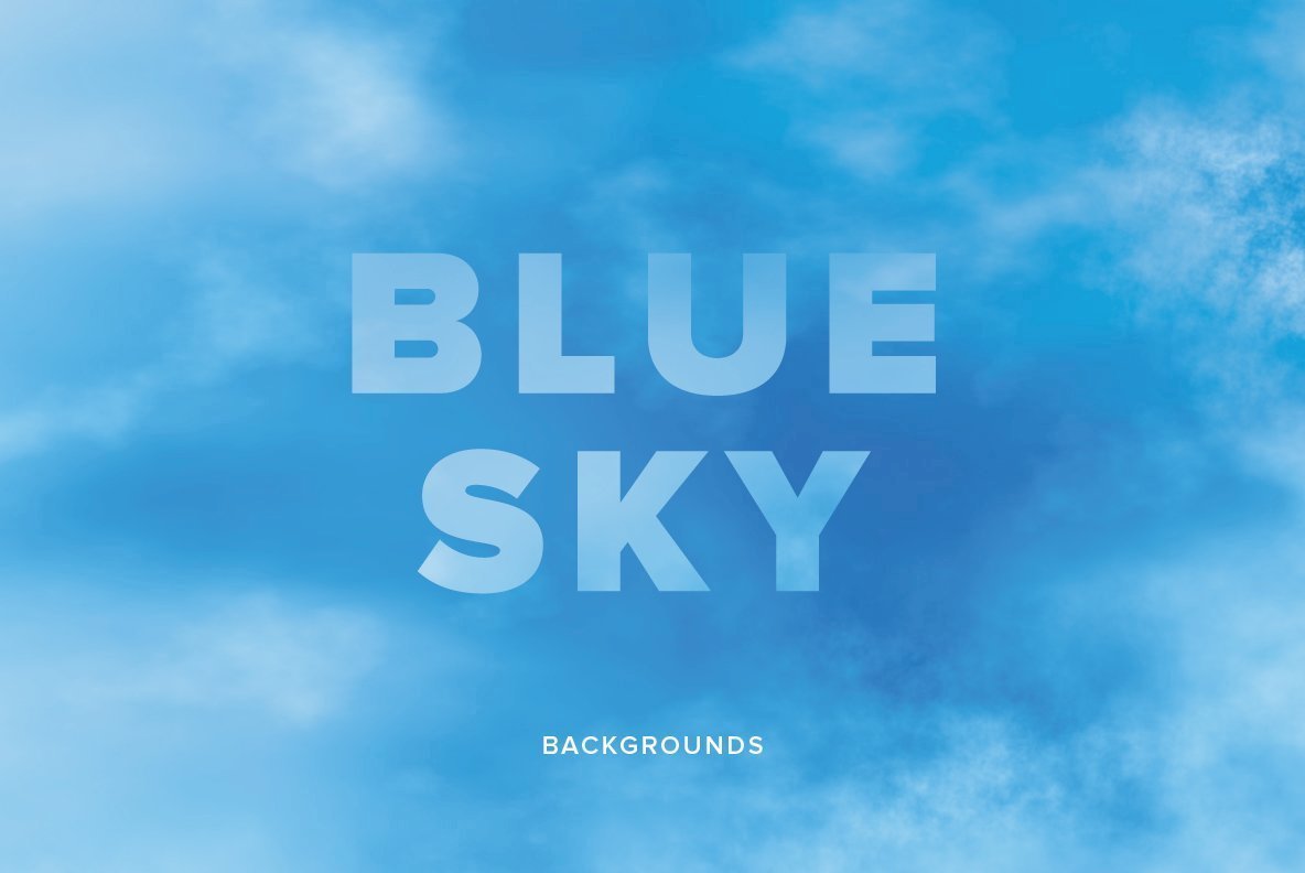 Blue Sky Backgrounds 1
