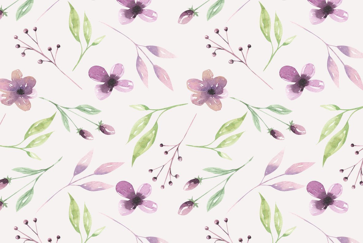 Sweet Florals Shop Watercolor Package Sweet Florals Shop Watercolor Package
