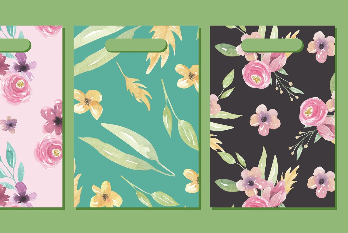 Sweet Florals Shop Watercolor Package Sweet Florals Shop Watercolor Package
