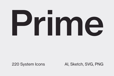 Prime Premium Icons