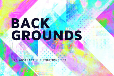 20 Abstract Backgrounds Vol  2