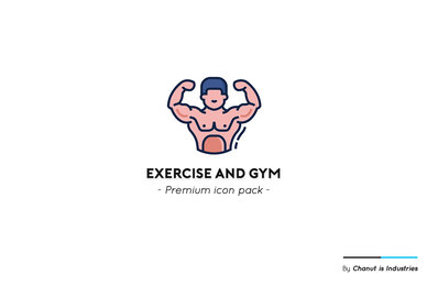 Exercise and Gym Premium Icon Pack
