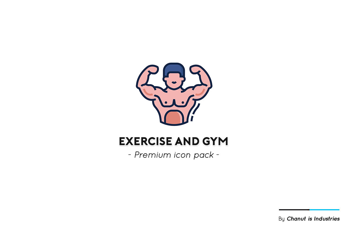 Exercise and Gym Premium Icon Pack 7