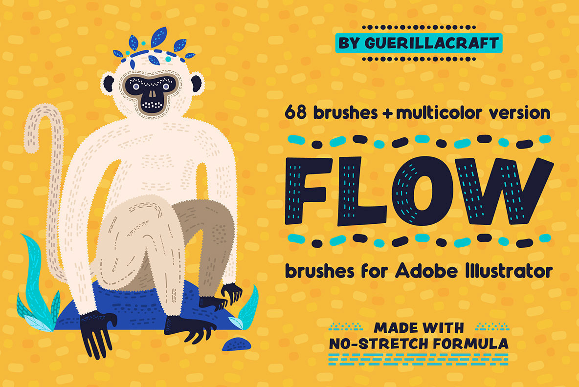 Flow Brushes for Adobe Illustrator Flow Brushes for Adobe Illustrator